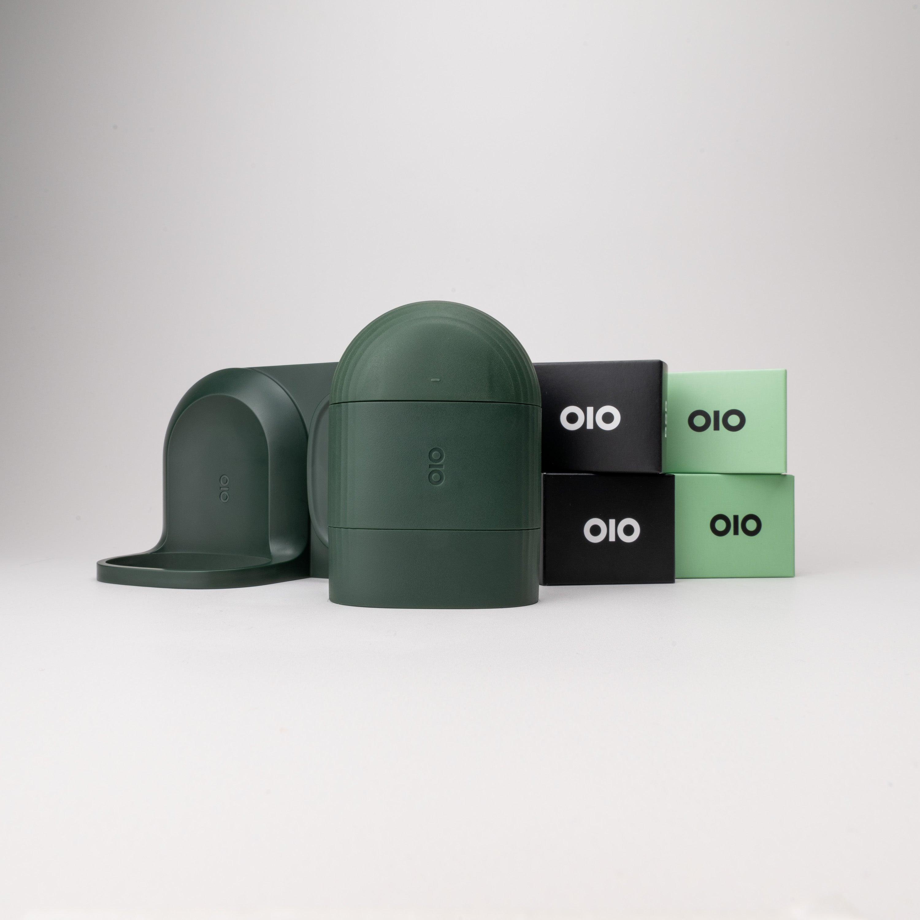 Shower Pack - Green + Refill Pack - The Ordinary Man + Refill Pack - The Morning Man