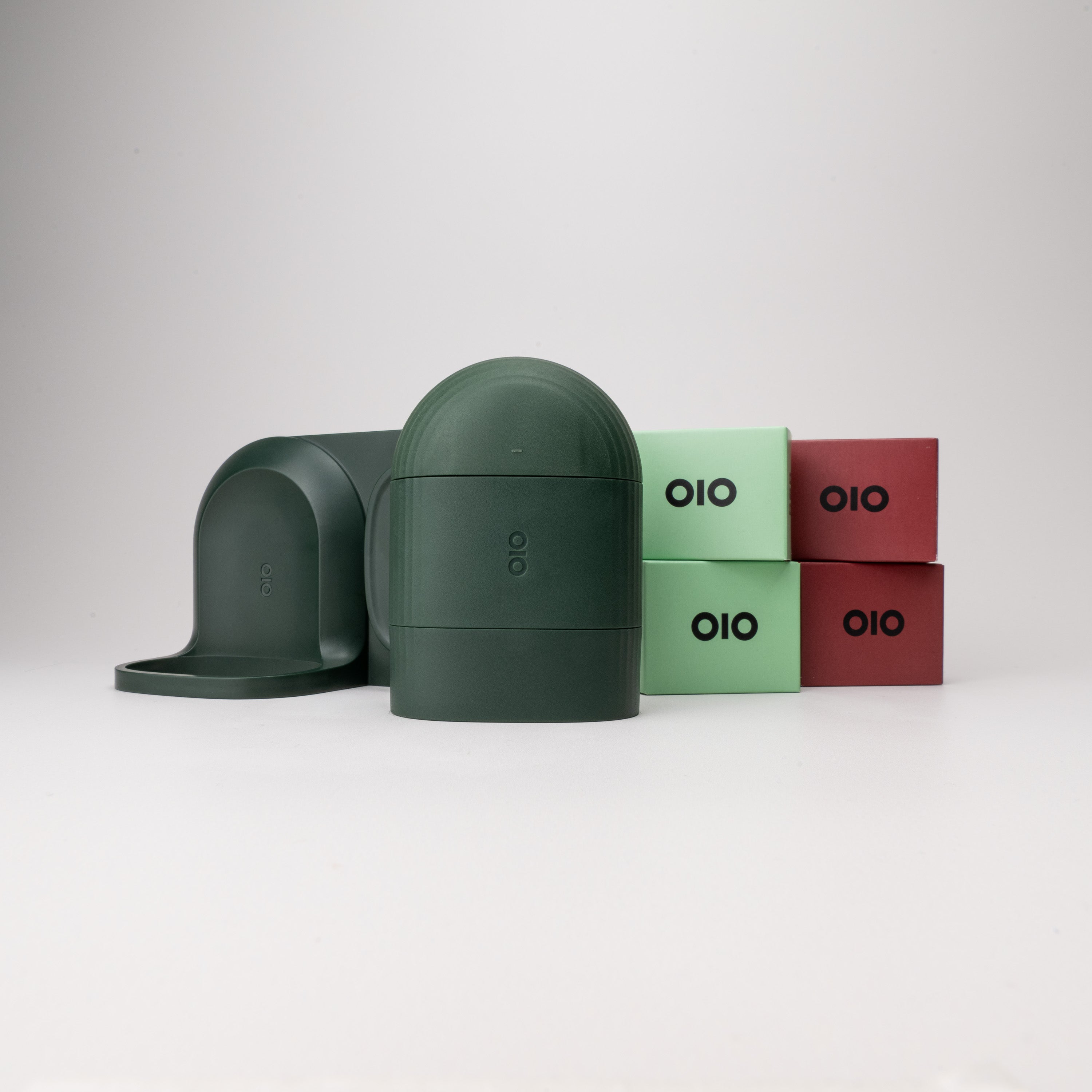 Shower Pack - Green + Refill Pack - The Morning Man + Refill Pack - The Evening Man