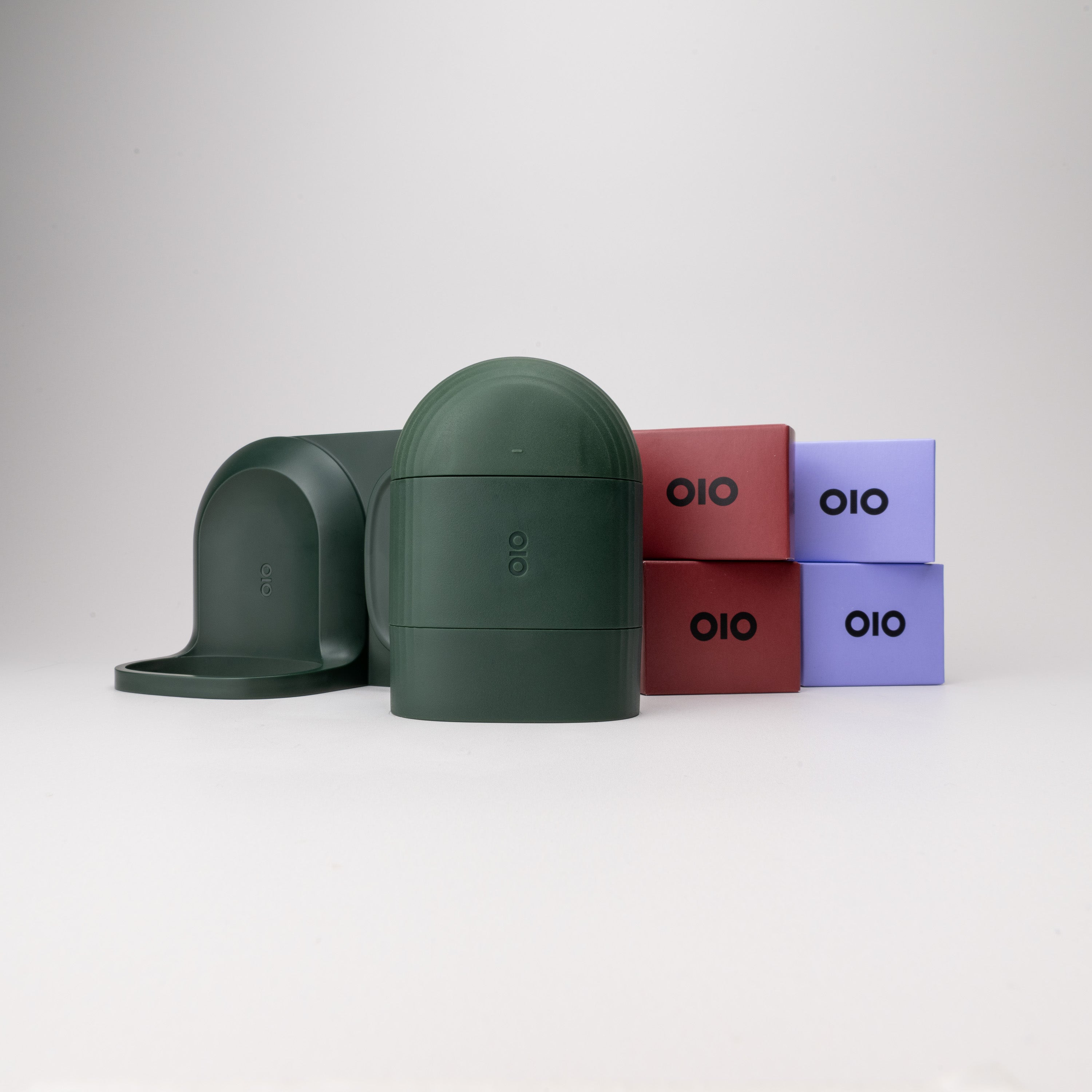 Shower Pack - Green + Refill Pack - The Evening Man + Refill Pack - The Modern Man