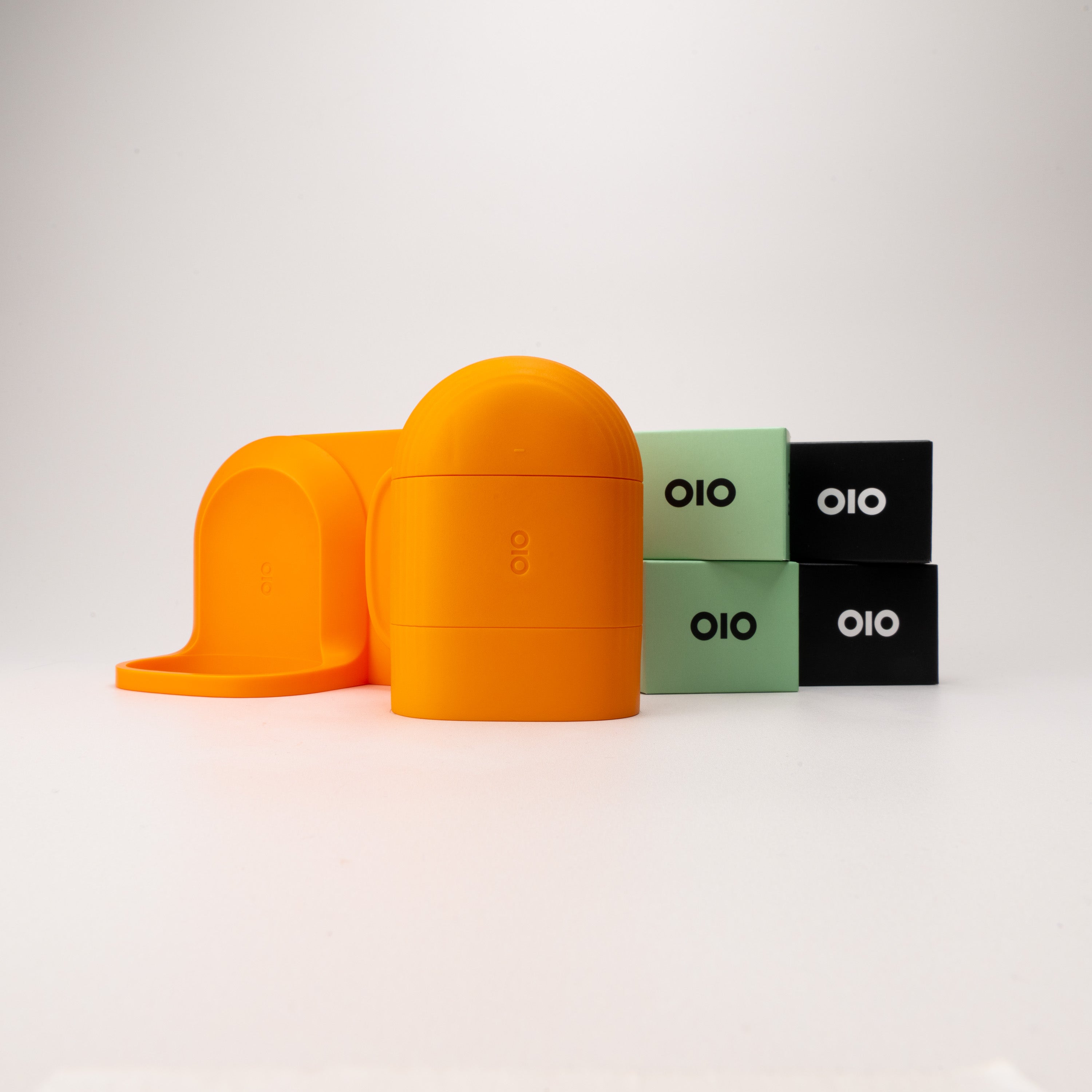 Shower Pack - Orange + Refill Pack - The Morning Man + Refill Pack - The Ordinary Man