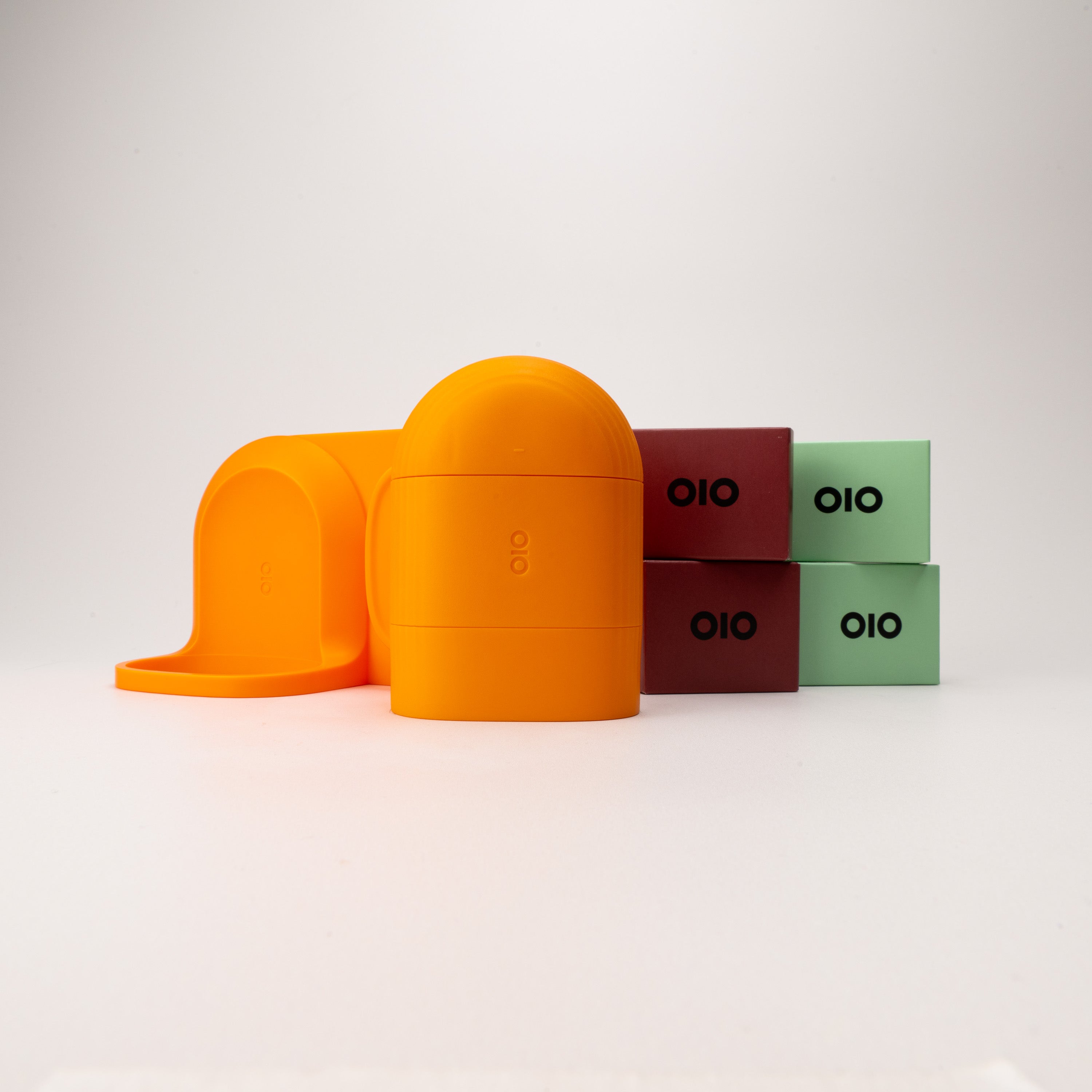 Shower Pack - Orange + Refill Pack - The Evening Man + Refill Pack - The Morning Man